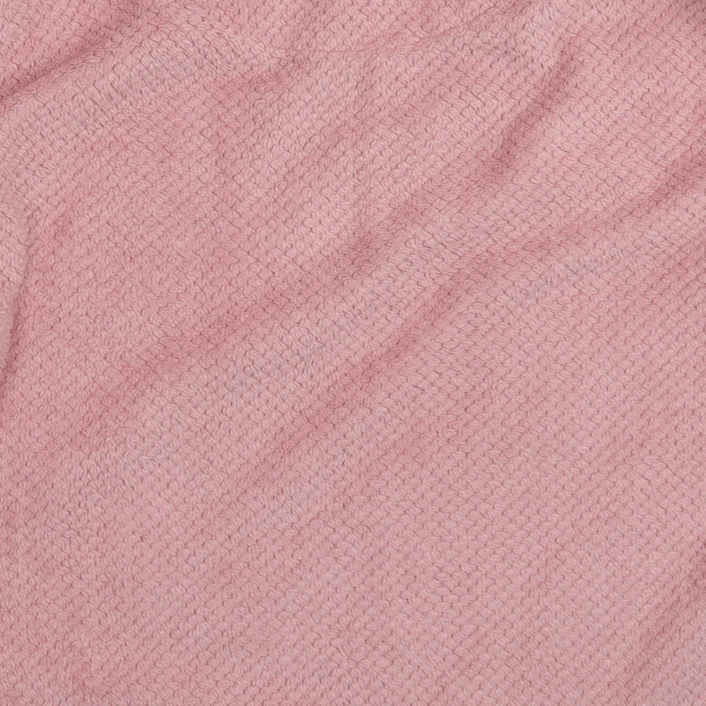 Primark Womens Pink Solid Fleece Top Pyjama Top Size 14