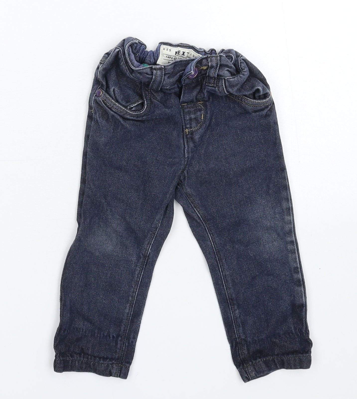NEXT Baby Blue  Denim Capri Jeans Size 9 Months