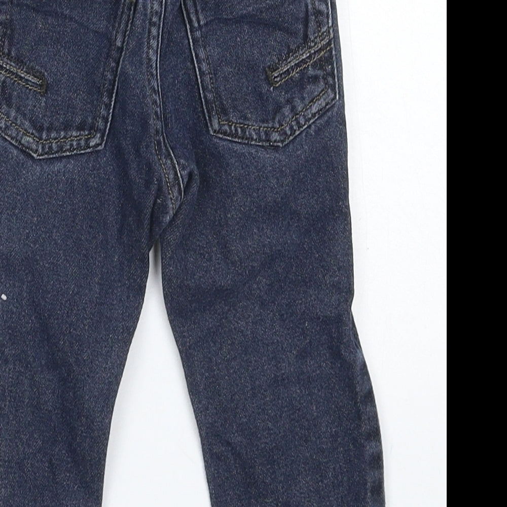 NEXT Baby Blue  Denim Capri Jeans Size 9 Months