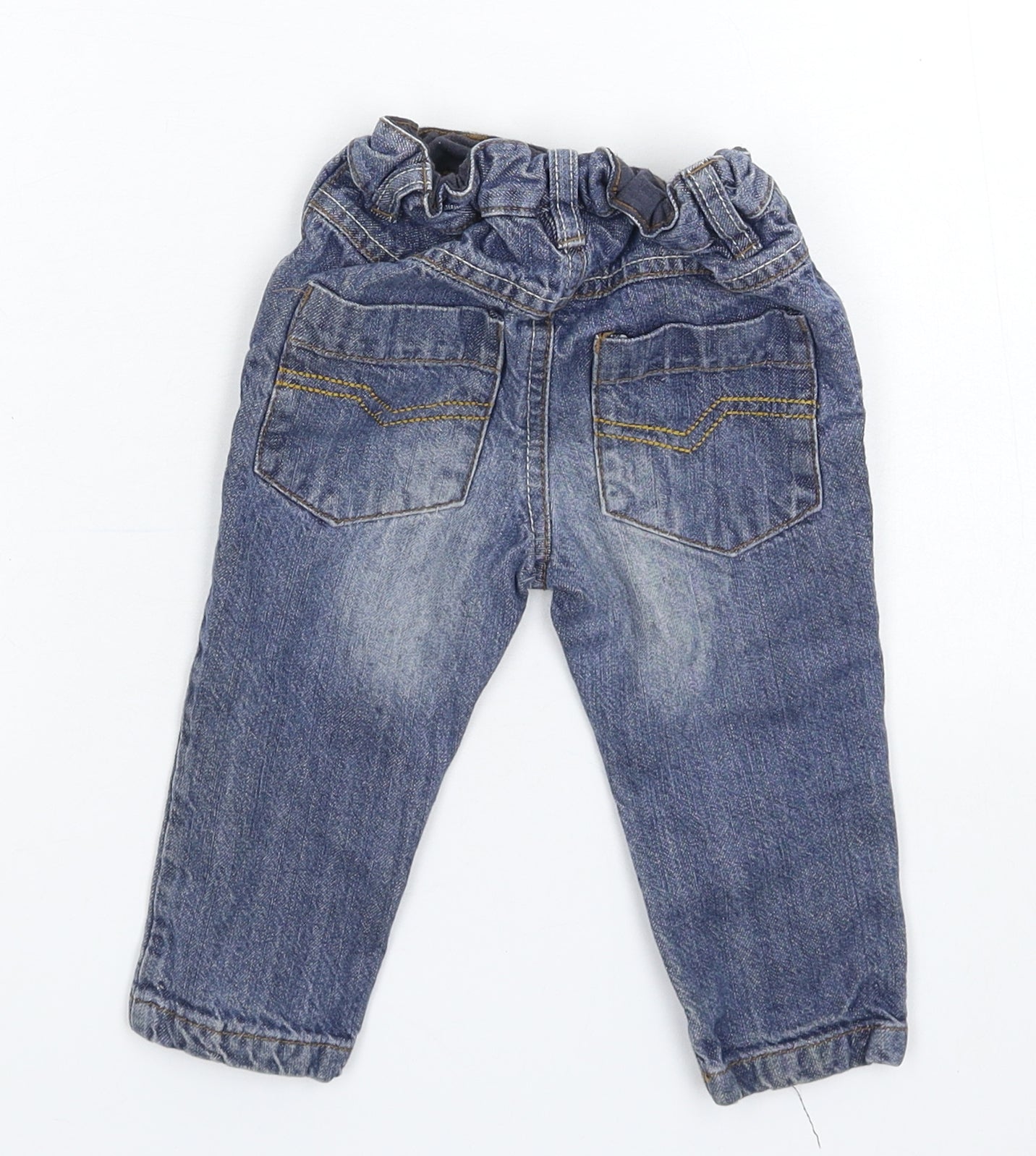 NEXT Baby Blue  Denim Capri Jeans Size 9-12 Months