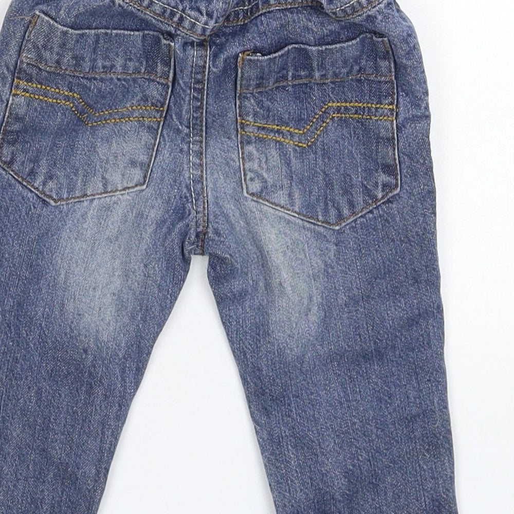 NEXT Baby Blue  Denim Capri Jeans Size 9-12 Months