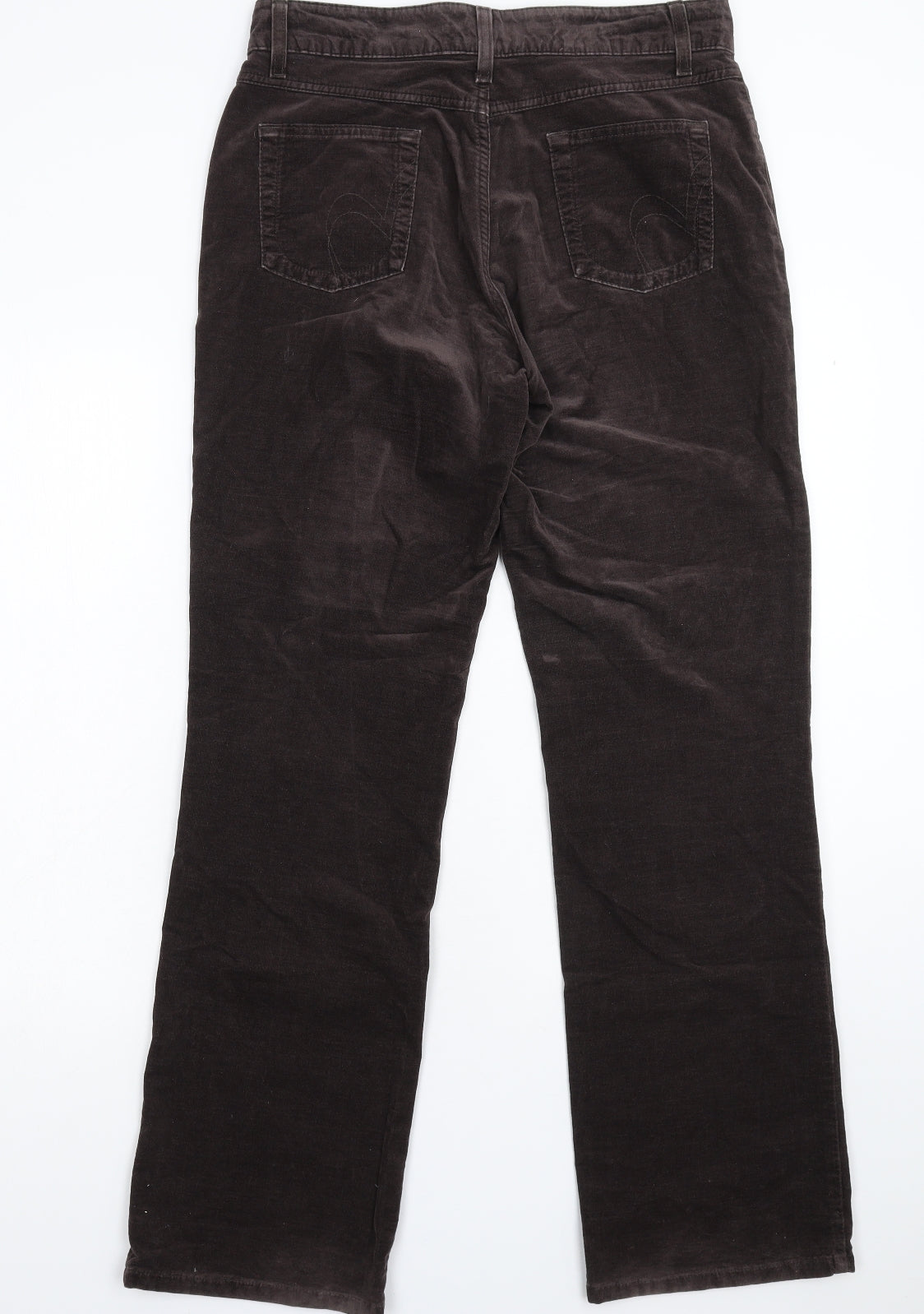 Per Una Womens Grey   Trousers  Size 12 L31 in