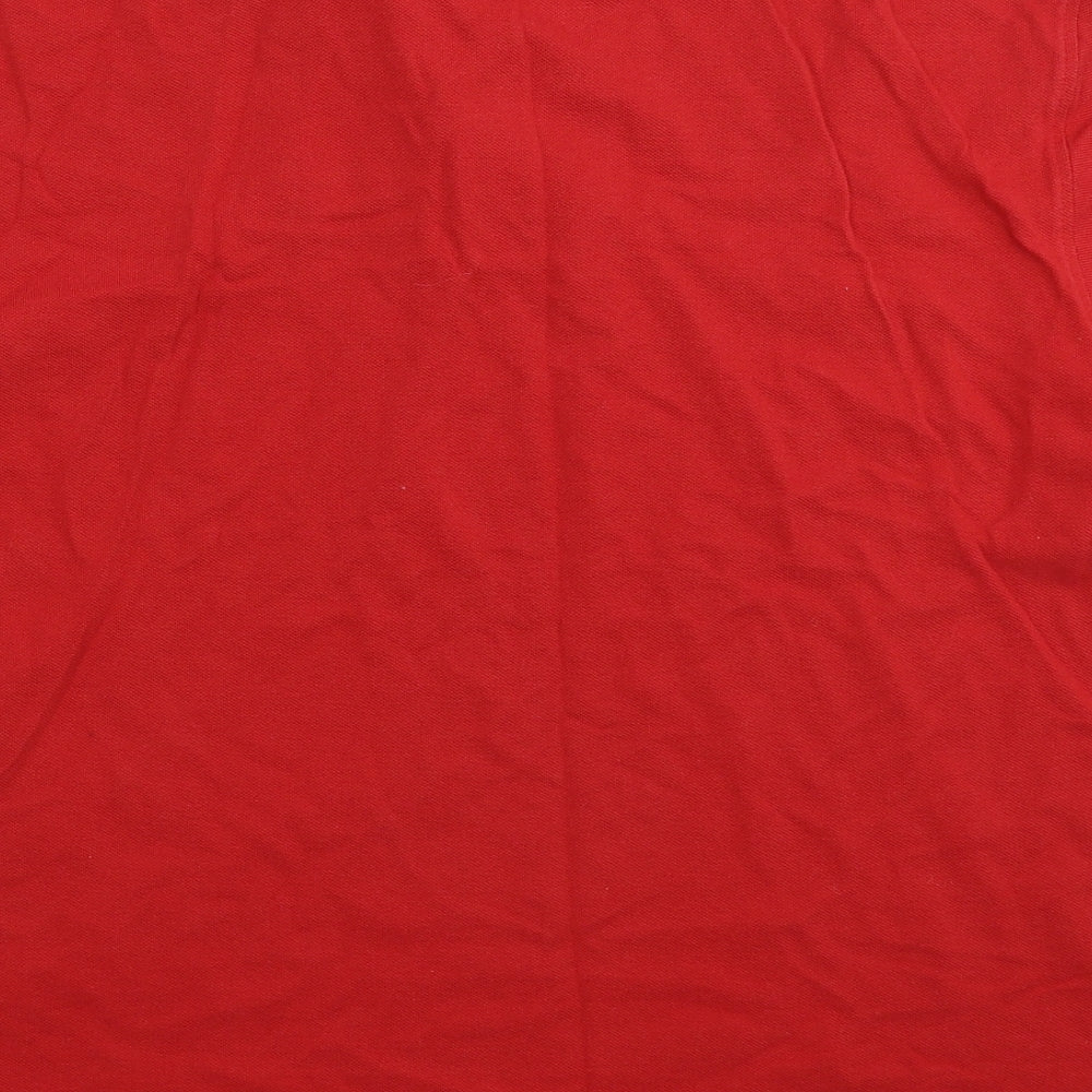 Marks and Spencer Mens Red    Polo Size 3XL
