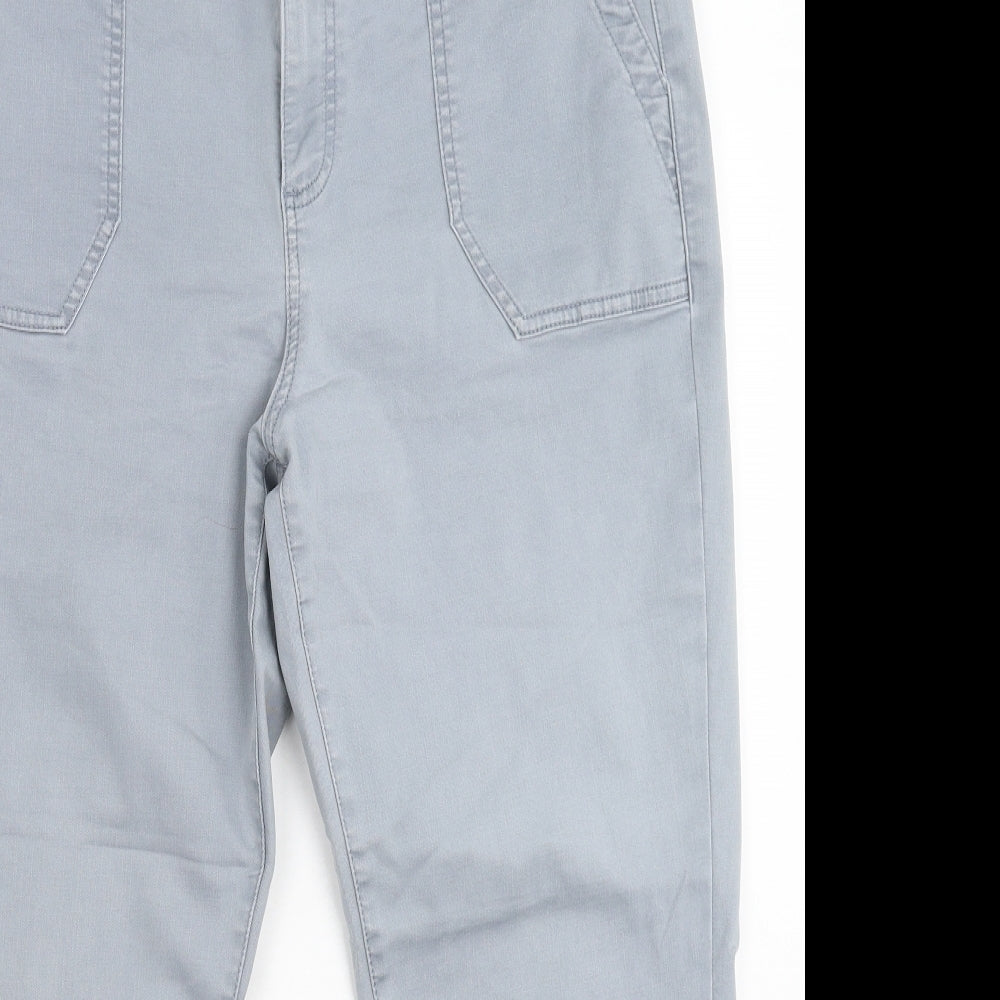 Marks and Spencer Womens Blue   Trousers  Size 16 L25 in