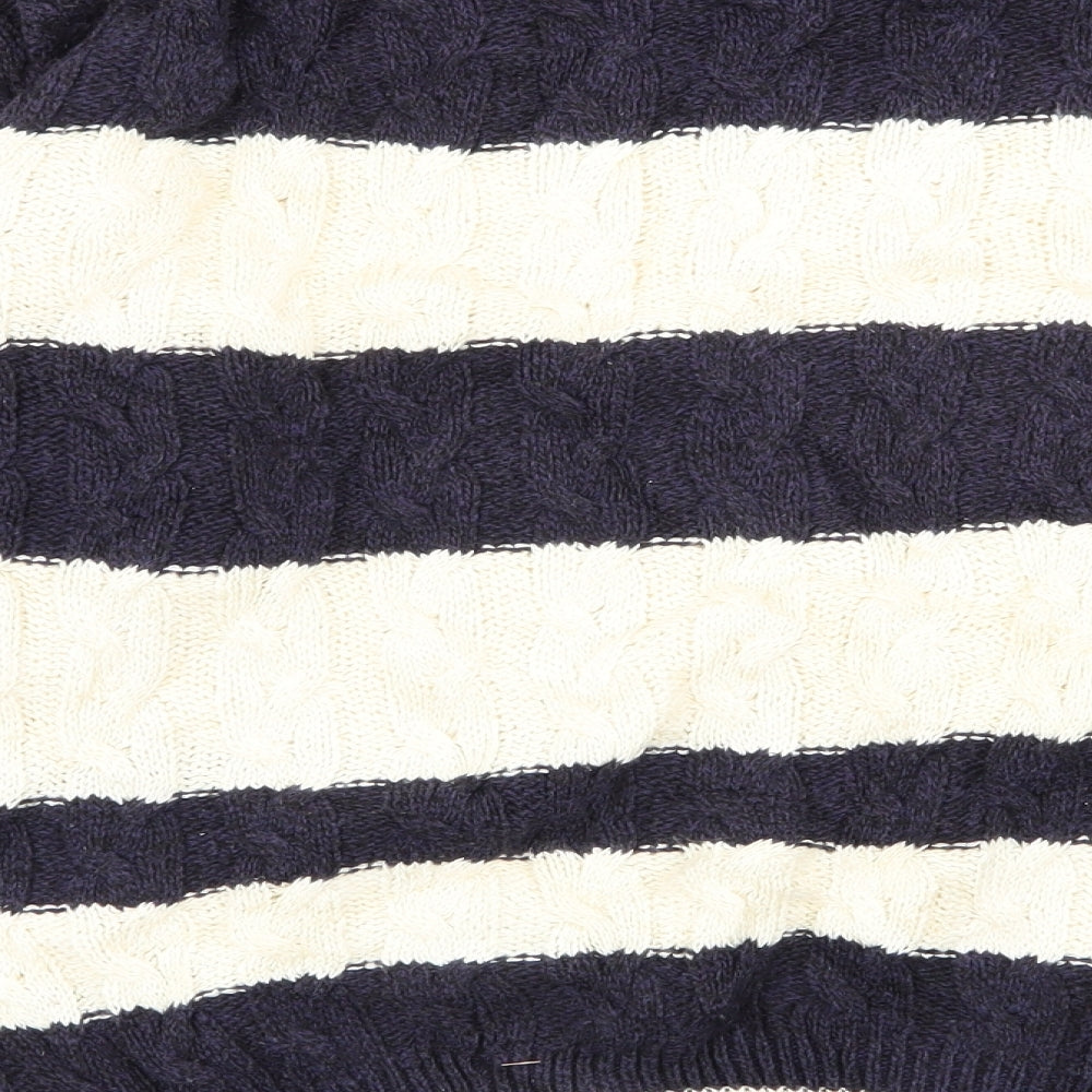 st michael Mens Multicoloured Striped  Pullover Jumper Size L