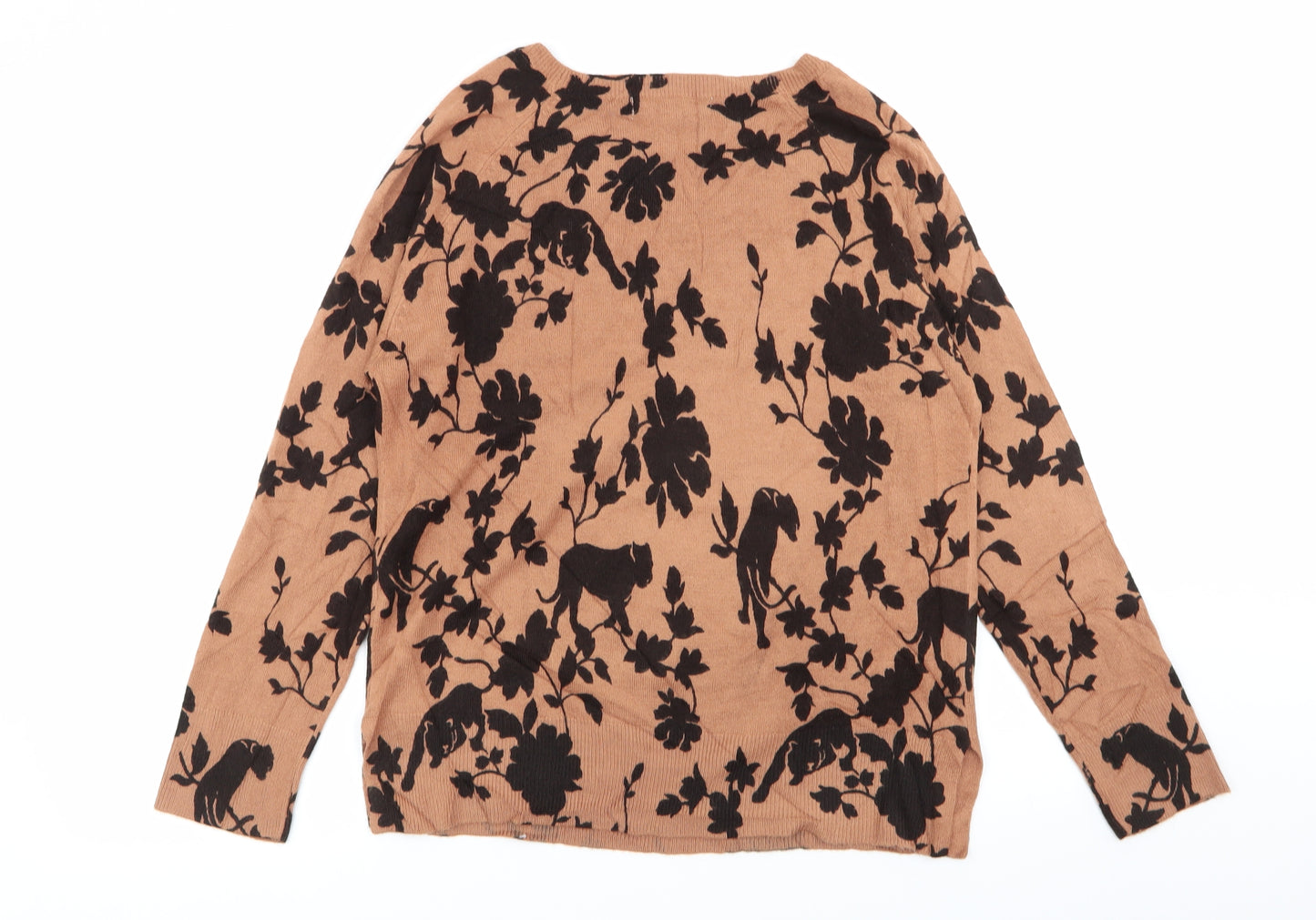 NEXT Womens Multicoloured Floral  Pullover Jumper Size 8