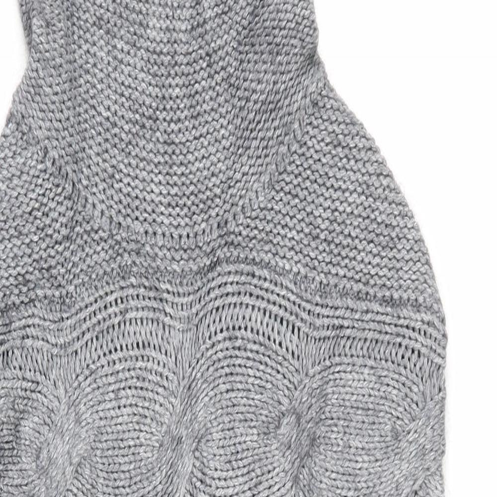 Mint Velvet Womens Grey   Jumper Dress  Size 10