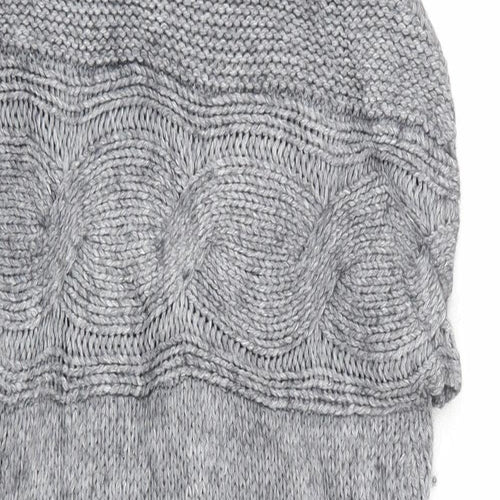 Mint Velvet Womens Grey   Jumper Dress  Size 10