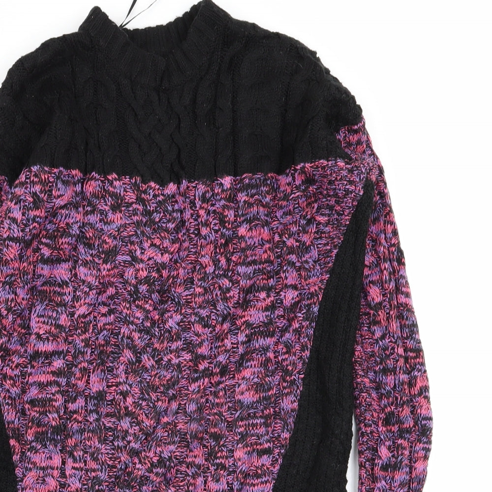 River Island Womens Multicoloured Geometric  Pullover Jumper Size 6