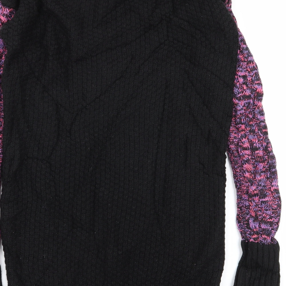 River Island Womens Multicoloured Geometric  Pullover Jumper Size 6