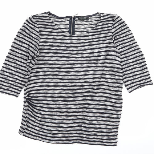 New Look Womens Multicoloured Striped  Pullover Jumper Size 10