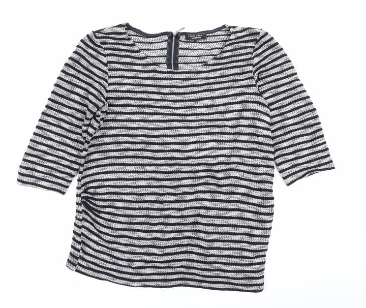 New Look Womens Multicoloured Striped  Pullover Jumper Size 10