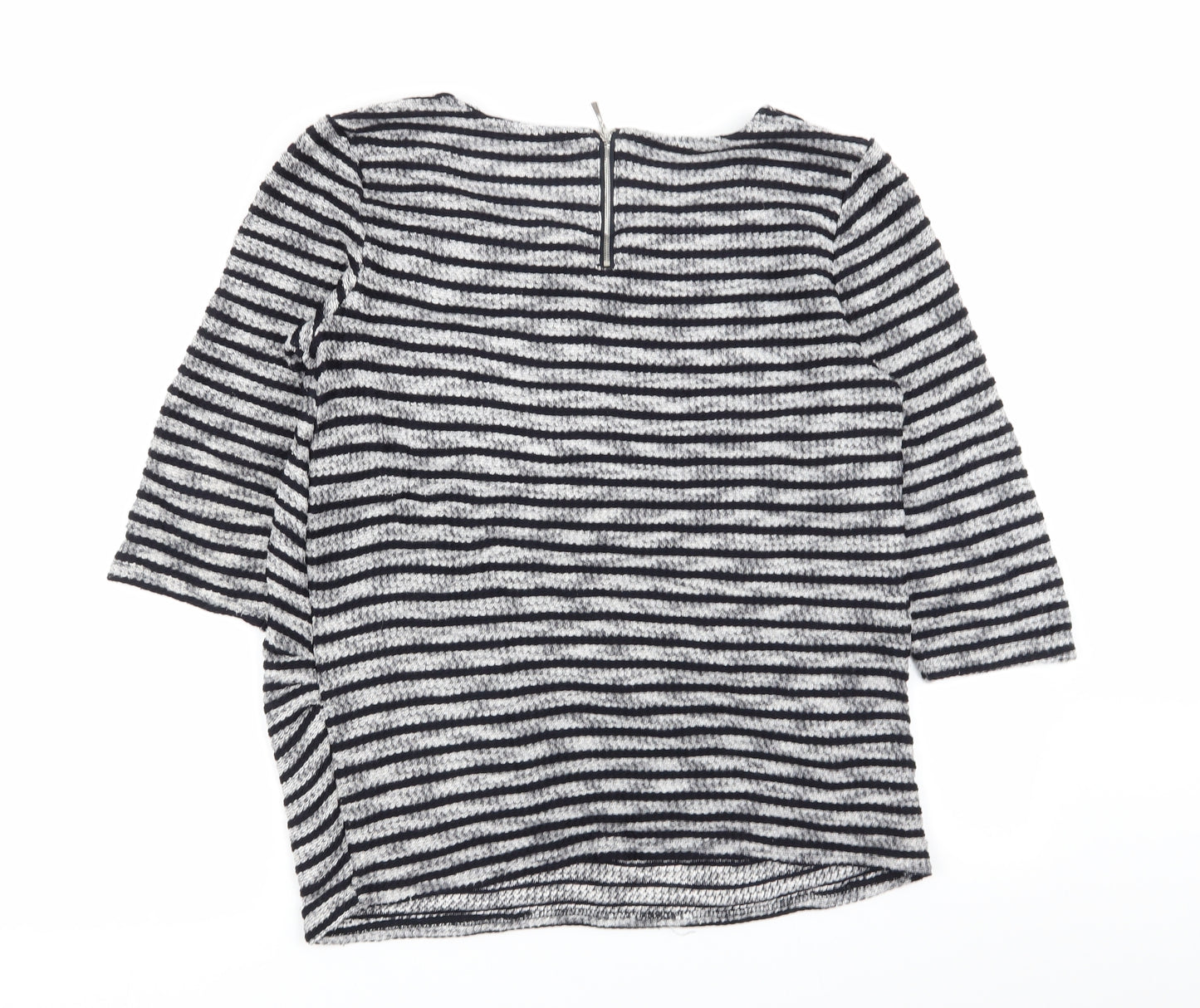 New Look Womens Multicoloured Striped  Pullover Jumper Size 10