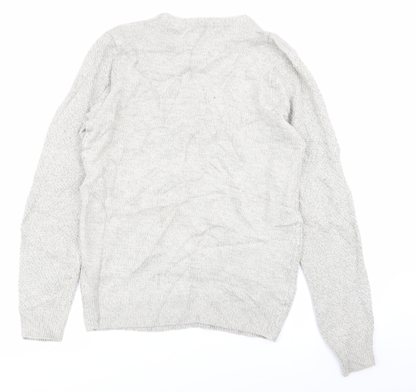 Peacocks Mens Grey   Pullover Jumper Size S