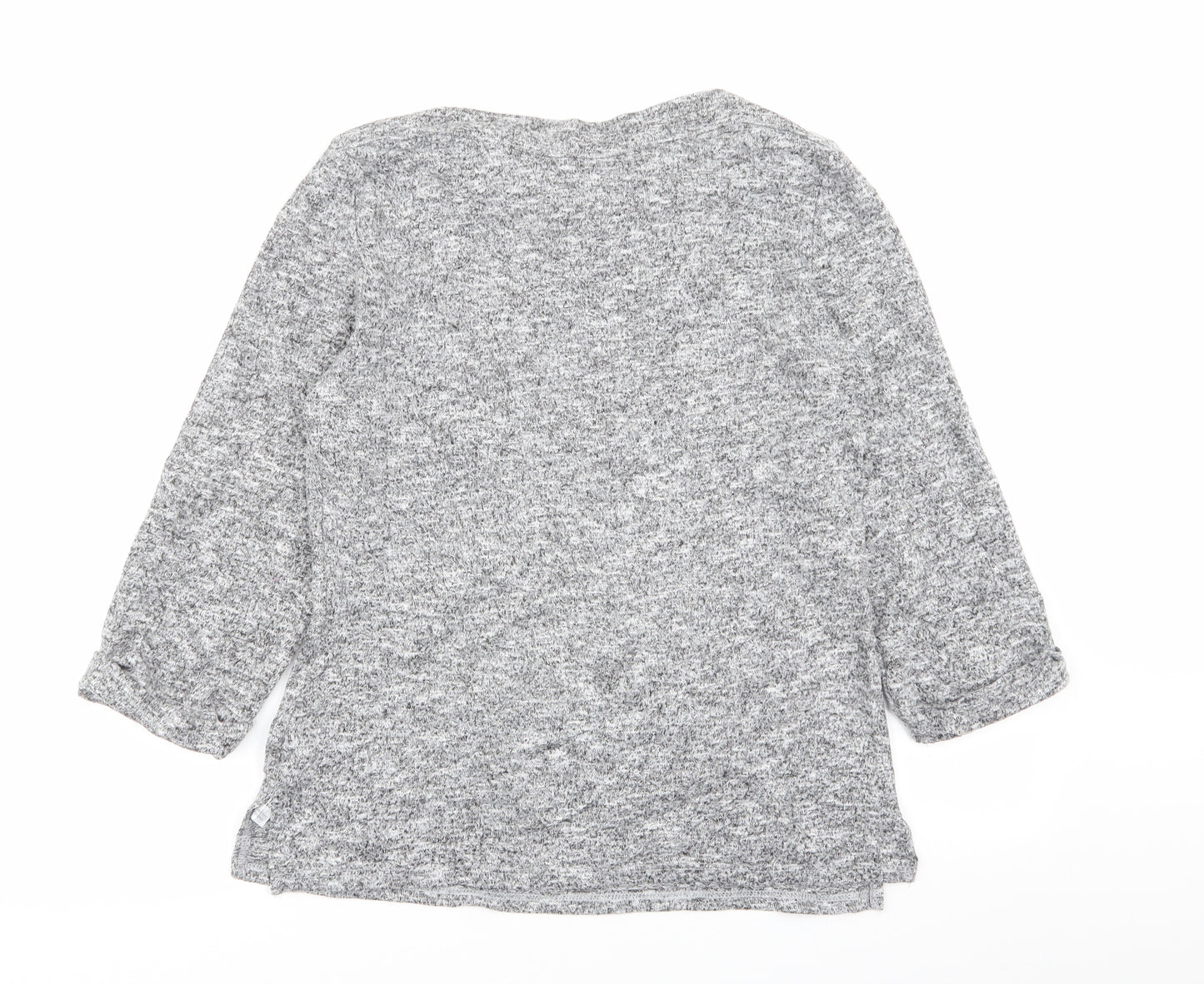 Dorothy Perkins Womens Grey   Basic T-Shirt Size 12