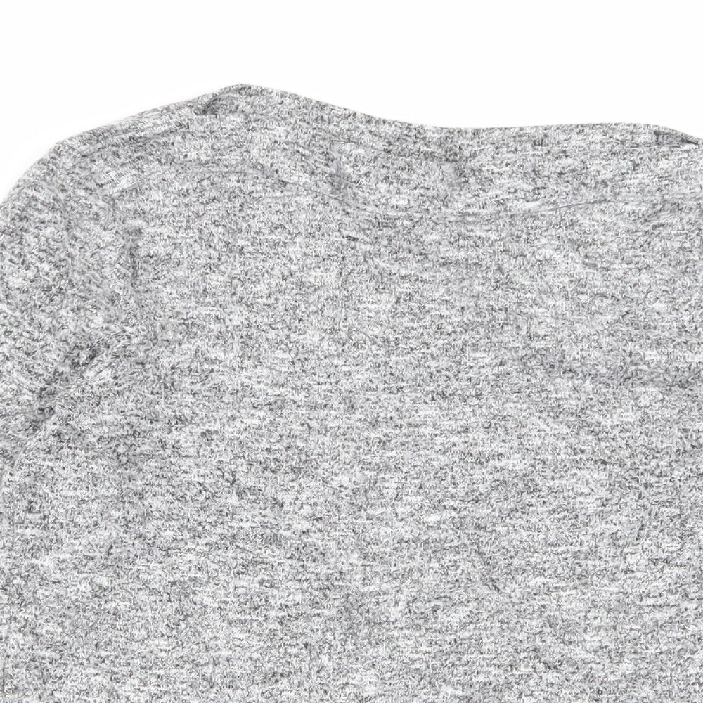 Dorothy Perkins Womens Grey   Basic T-Shirt Size 12
