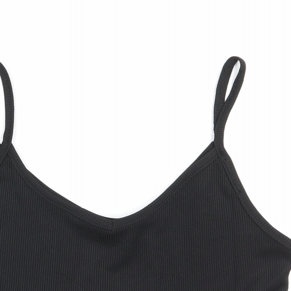 Boohoo Womens Black   Basic Tank Size 10