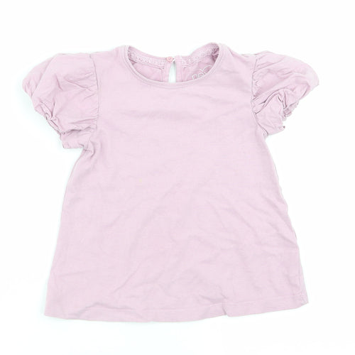 NEXT Girls Purple   Basic T-Shirt Size 4-5 Years