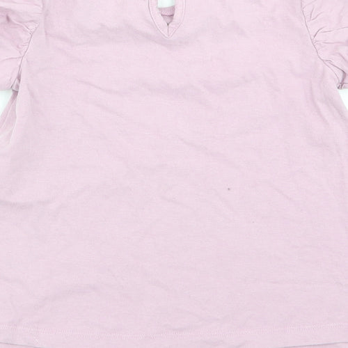 NEXT Girls Purple   Basic T-Shirt Size 4-5 Years