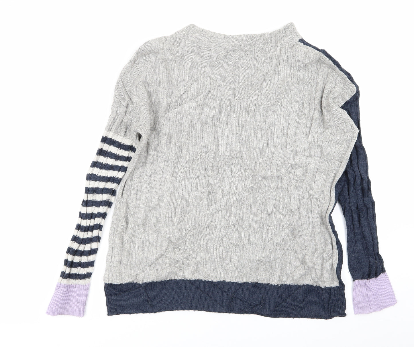 M&S Womens Multicoloured Geometric  Pullover Jumper Size S