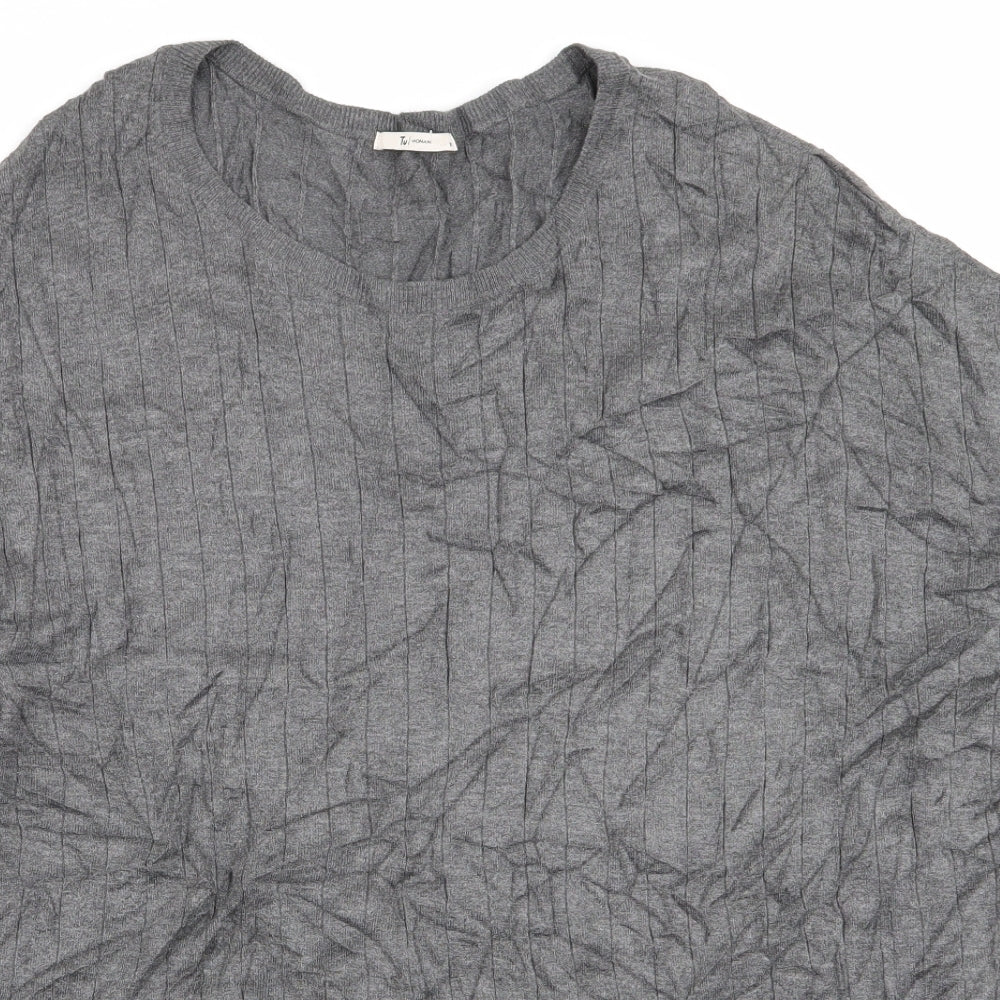 TU Womens Grey   Basic T-Shirt Size 18