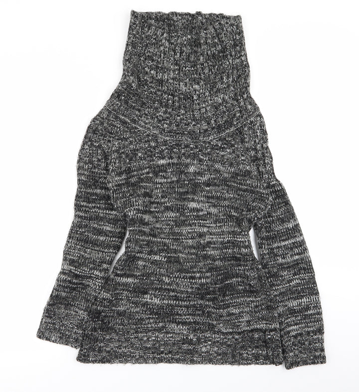 New Look Womens Grey Pullover Jumper Size 10