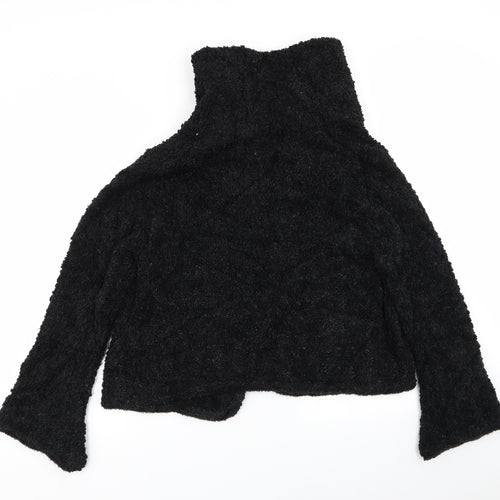 Roman Womens Black   Overcoat Coat Size M