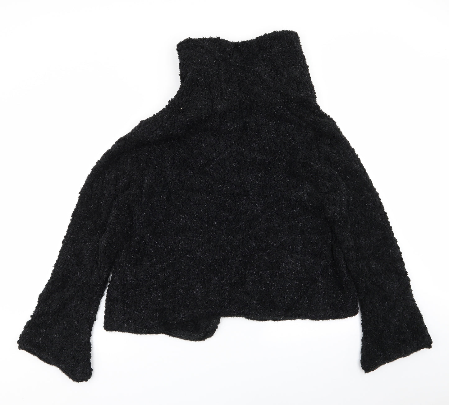 Roman Womens Black   Overcoat Coat Size M