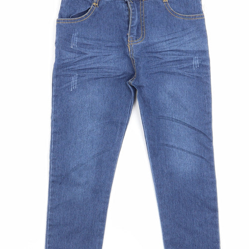 Preworn Girls Blue   Skinny Jeans Size 8 Years
