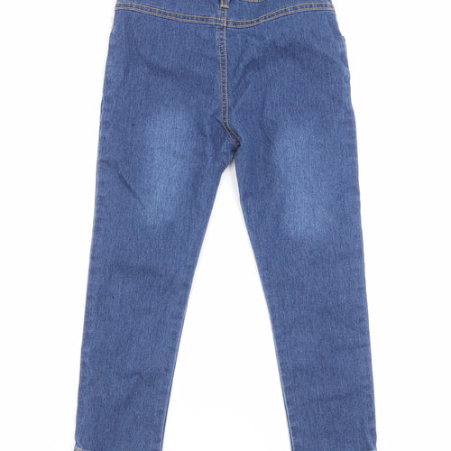 Preworn Girls Blue   Skinny Jeans Size 8 Years
