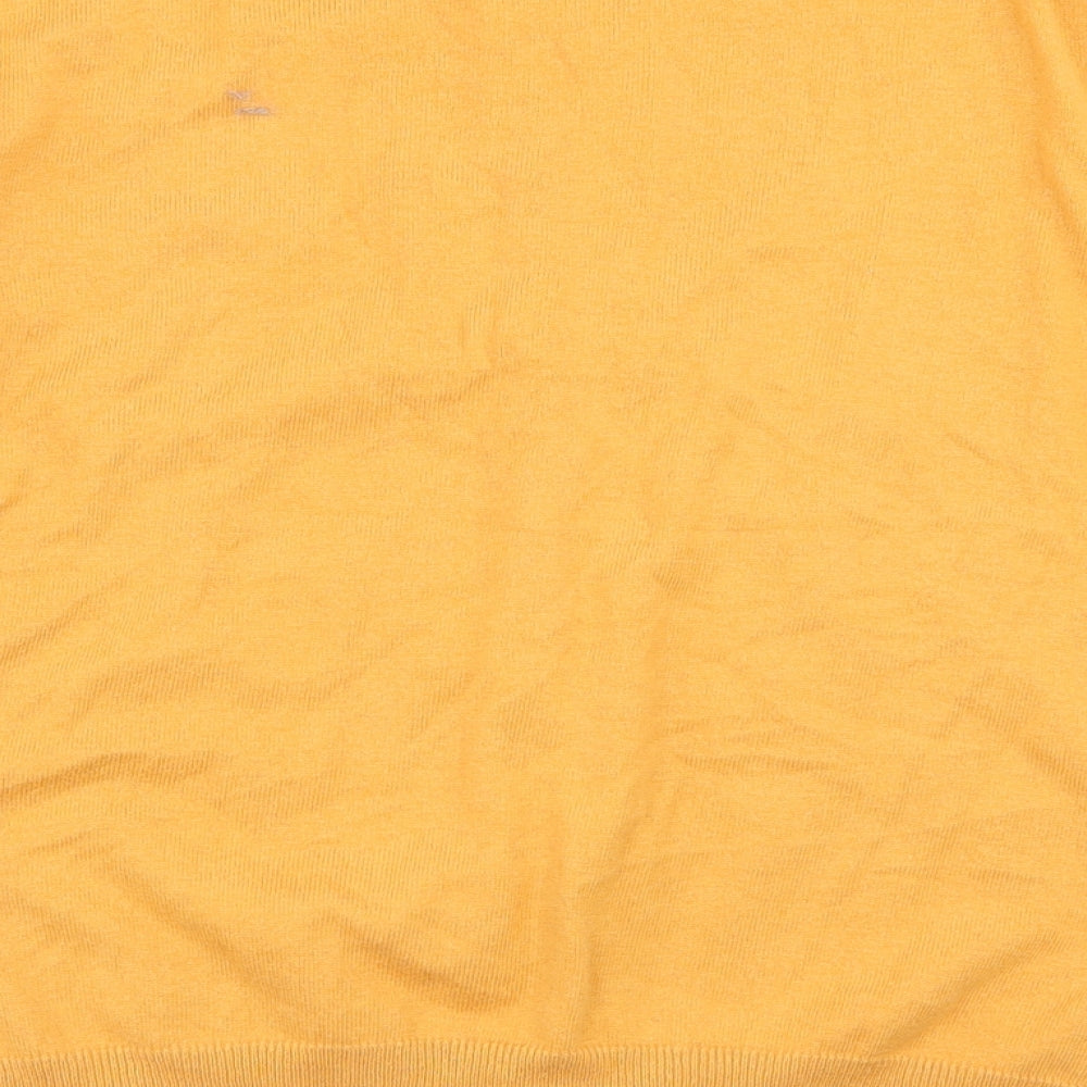 NEXT Womens Yellow   Cardigan Jumper Size 14