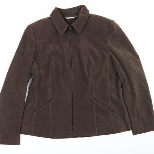 M&Co Womens Green   Jacket Coat Size 14