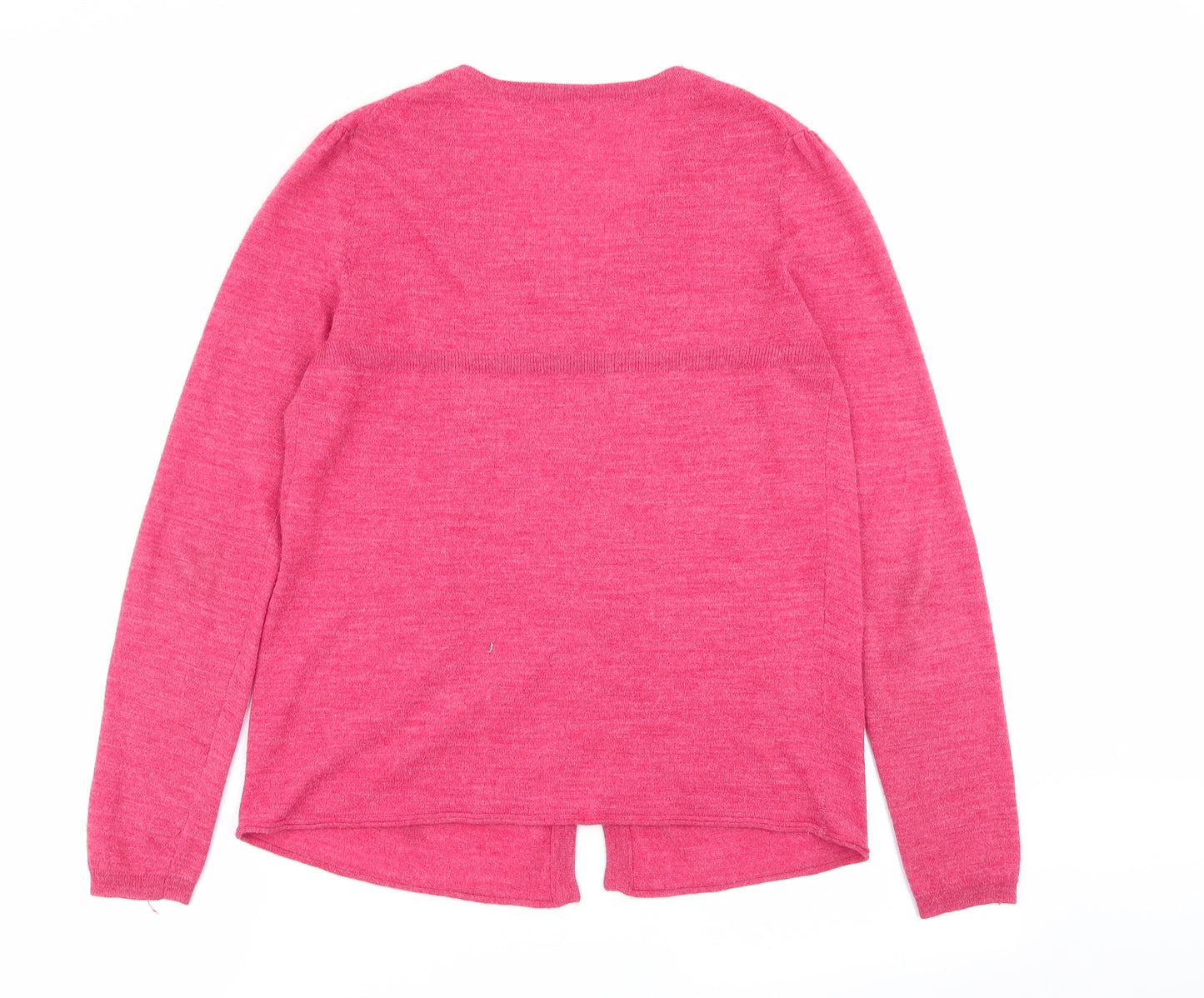 Lux Womens Red   Cardigan Jumper Size M