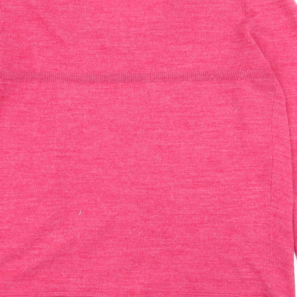 Lux Womens Red   Cardigan Jumper Size M