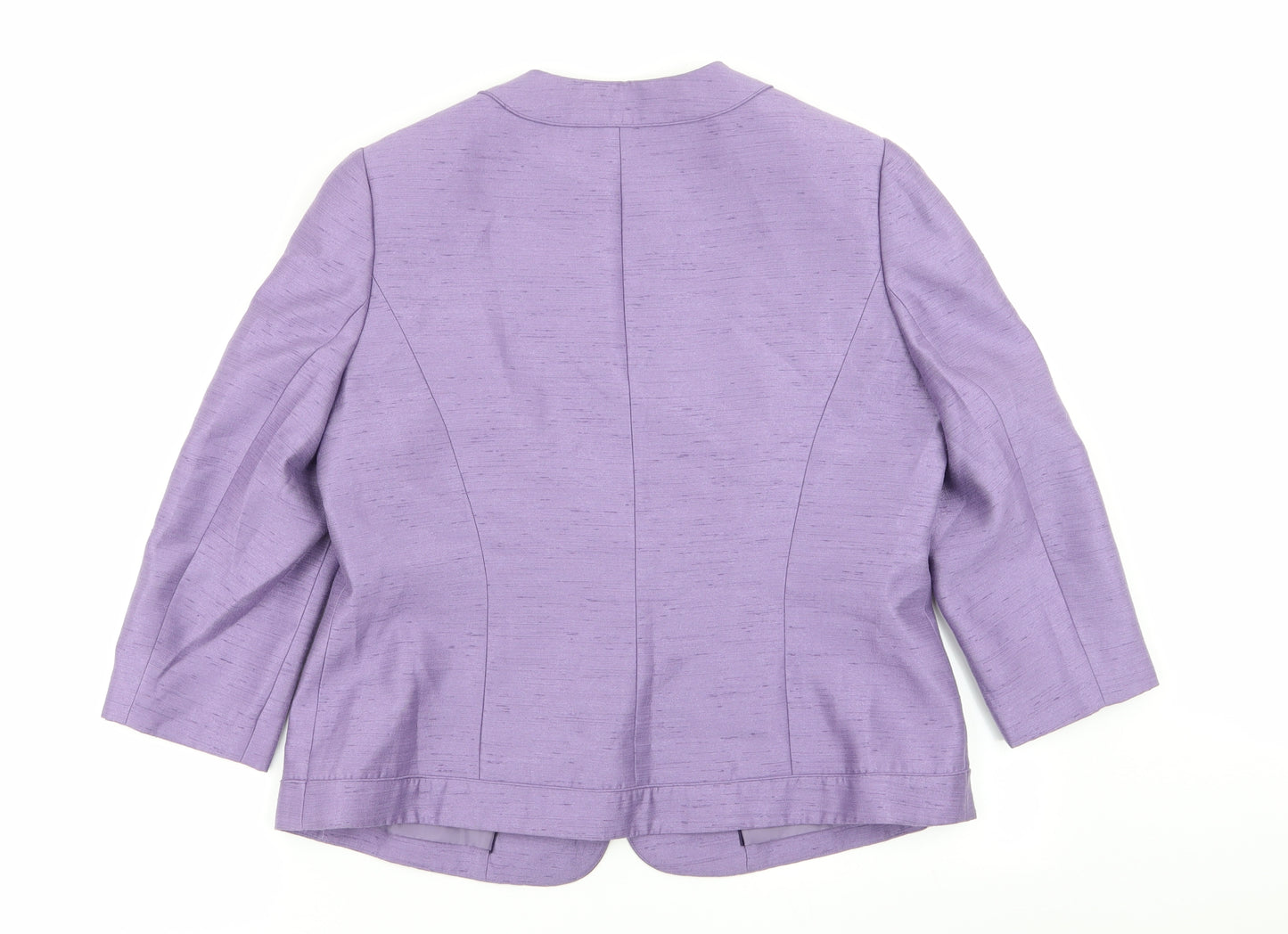 Eastex Womens Purple   Jacket Blazer Size 12