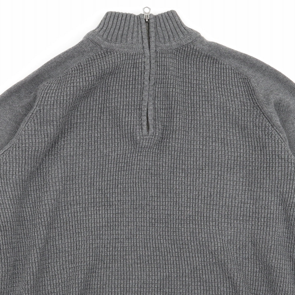 Frederik Anderson Copenhagen Mens Grey   Pullover Jumper Size L