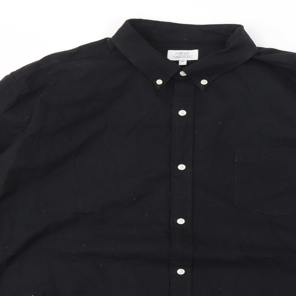 NEXT  Mens Black    T-Shirt Size 2XL