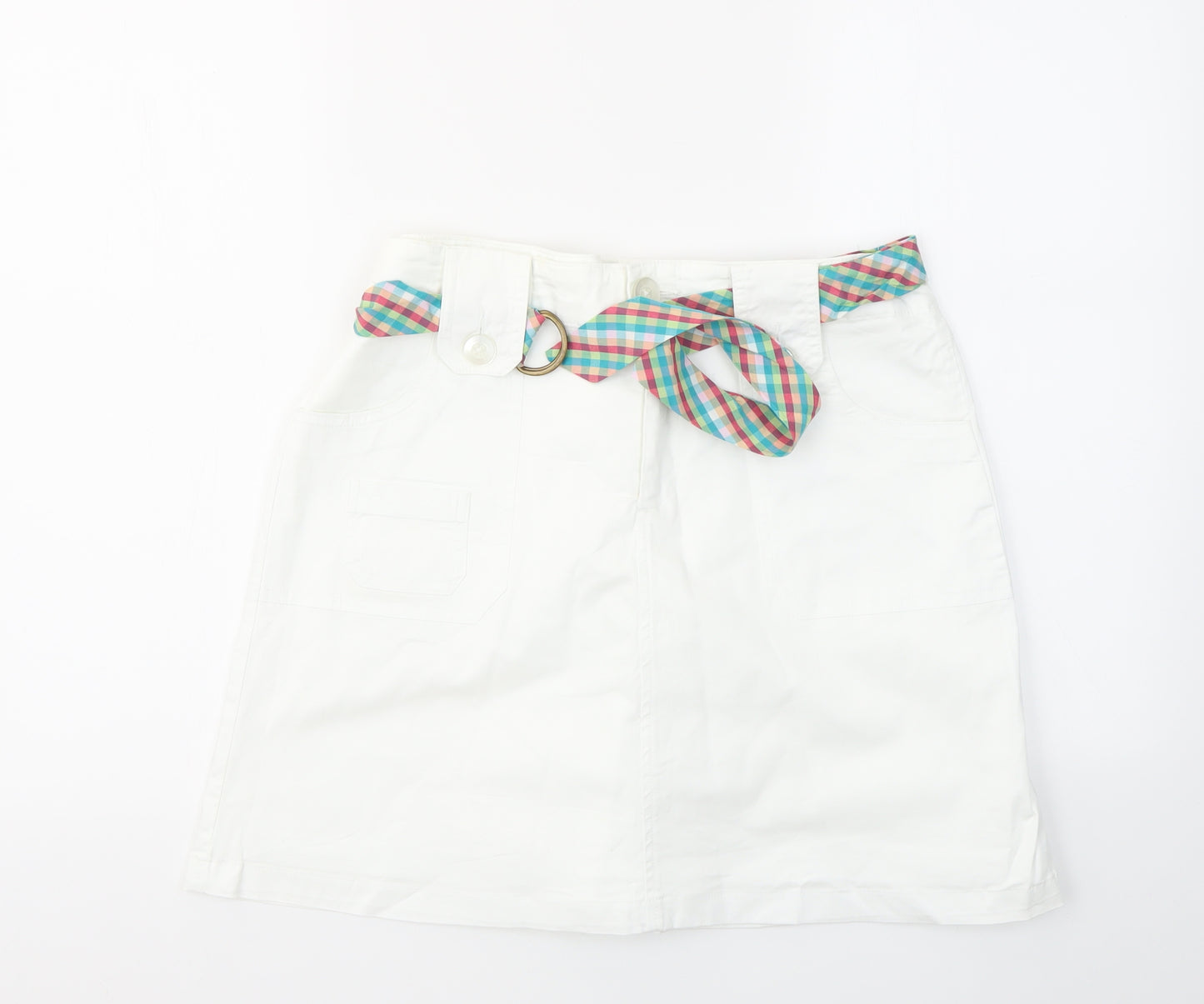 White Stag Womens White   Flare Skirt Size 14