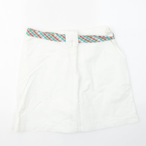White Stag Womens White   Flare Skirt Size 14