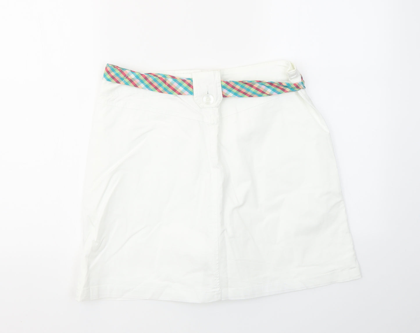 White Stag Womens White   Flare Skirt Size 14