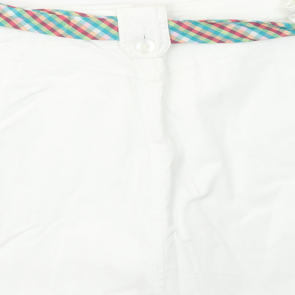 White Stag Womens White   Flare Skirt Size 14