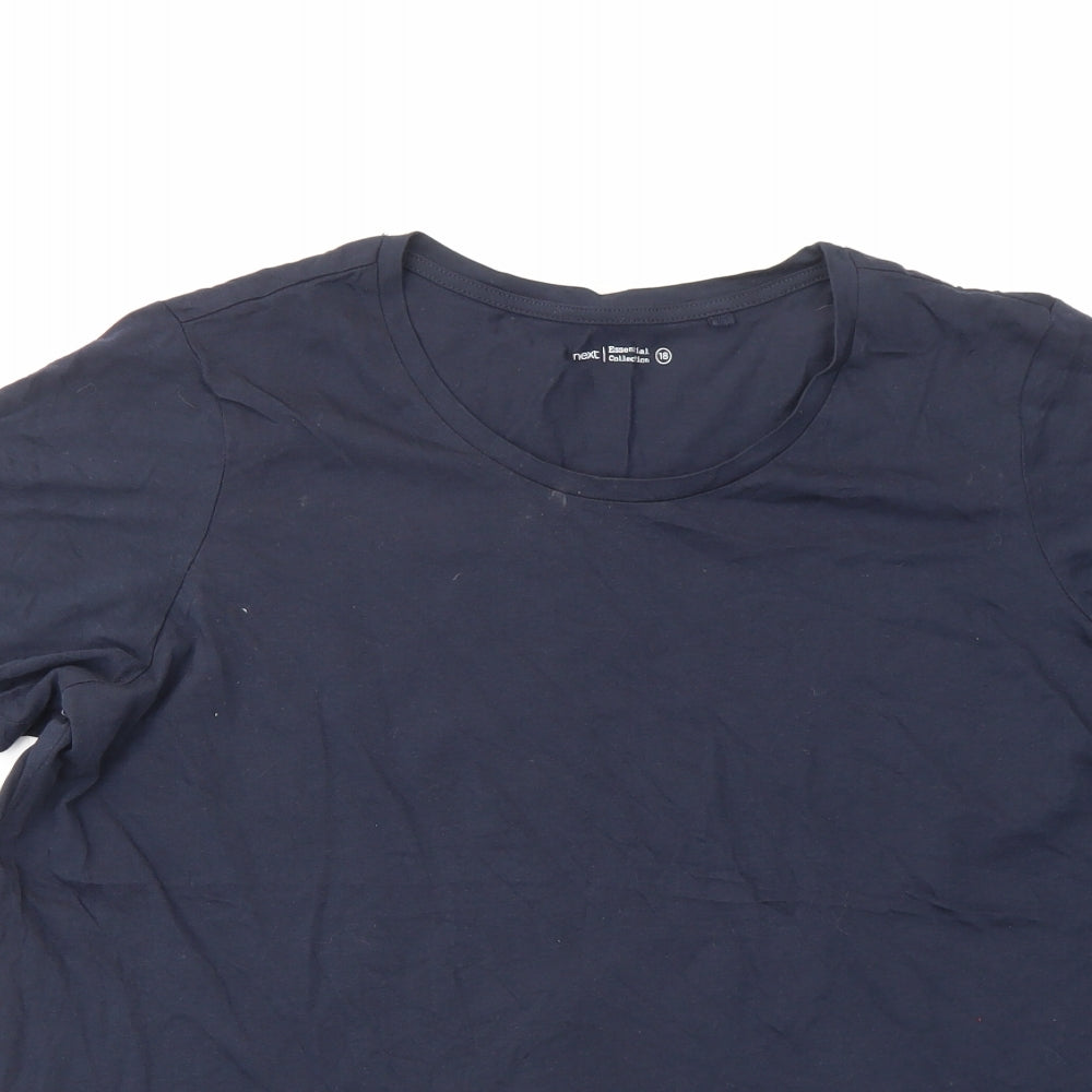 NEXT Womens Blue   Basic T-Shirt Size 18