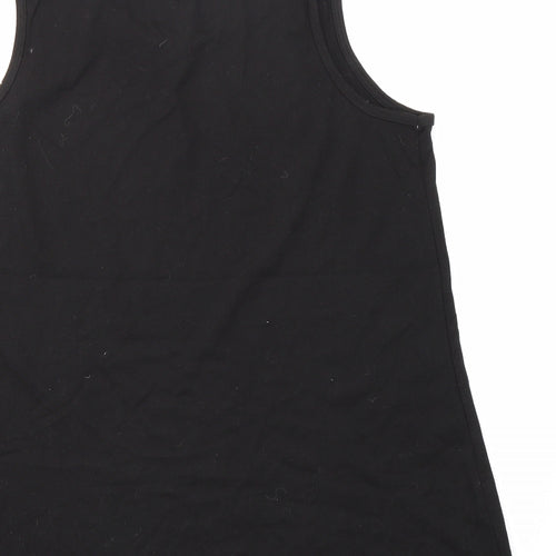 CAPSULE LESIURE Womens Black   Basic T-Shirt Size 14