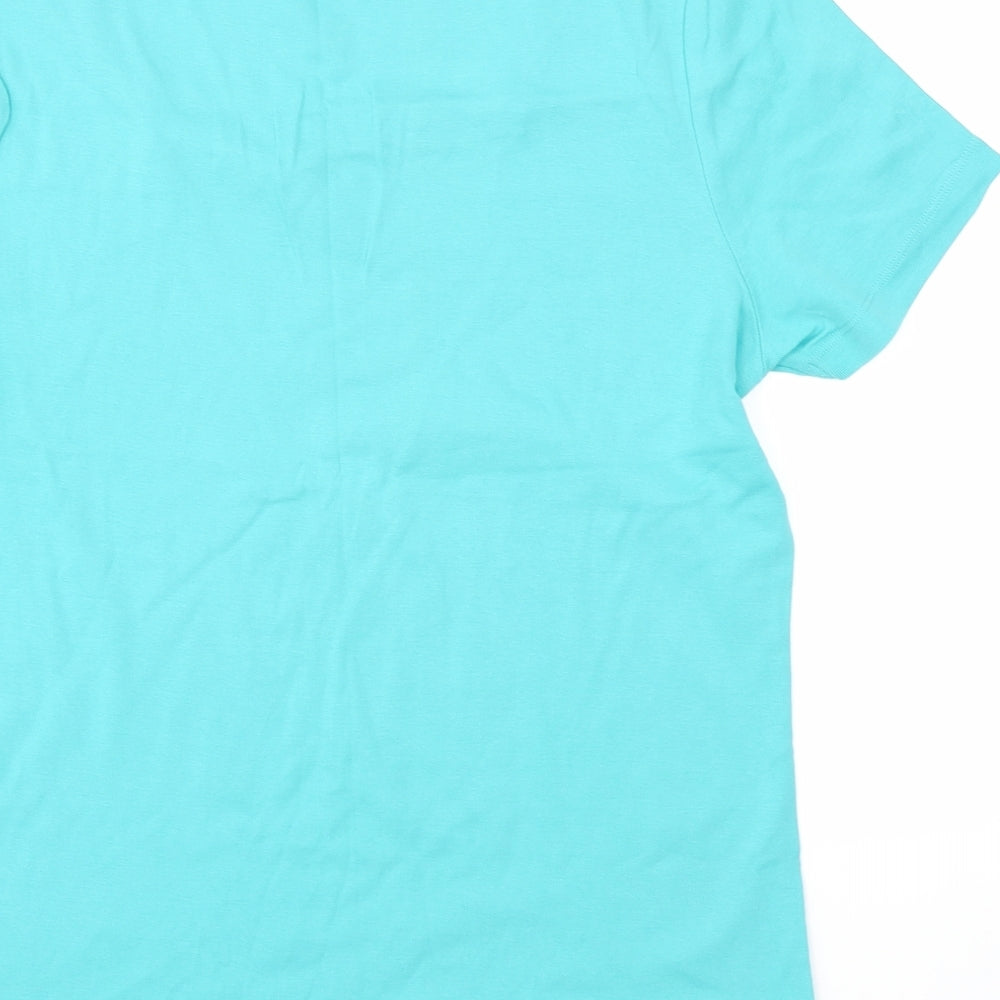 BM Womens Green   Basic T-Shirt Size L