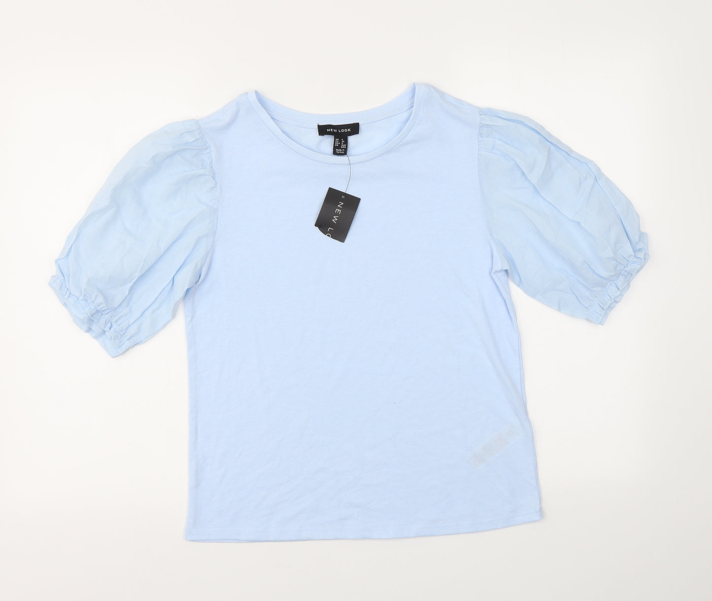 New Look Womens Blue   Basic T-Shirt Size 8