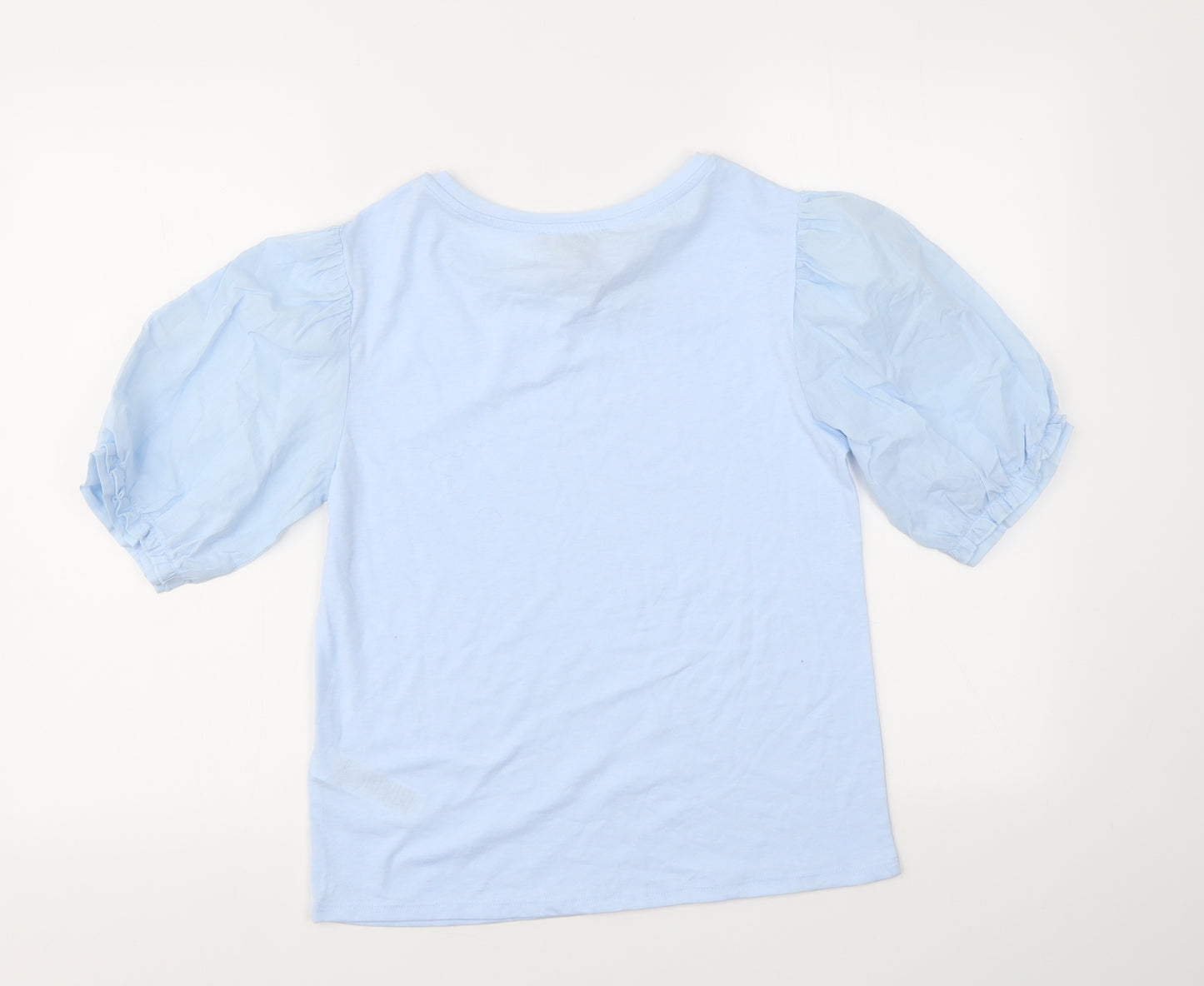 New Look Womens Blue   Basic T-Shirt Size 8