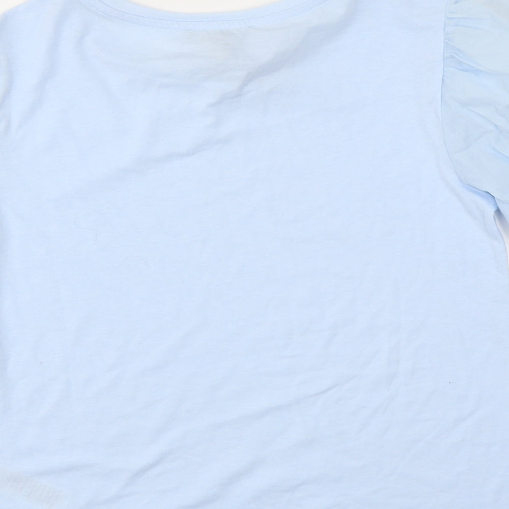 New Look Womens Blue   Basic T-Shirt Size 8