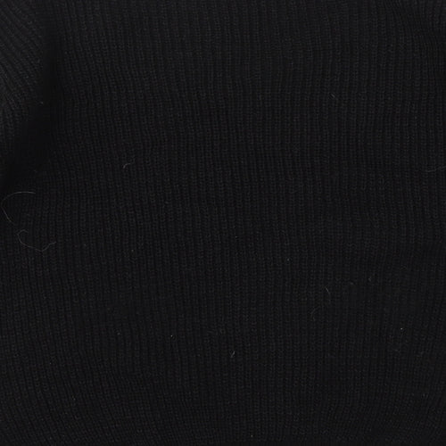 Boohoo Womens Black   Pullover Jumper Size M