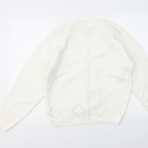 PERKINS  Womens Silver   Cardigan Jumper Size 12