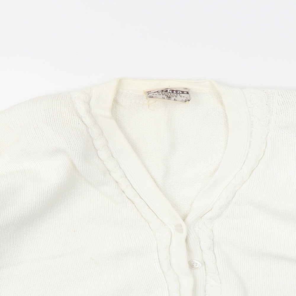 PERKINS  Womens Silver   Cardigan Jumper Size 12